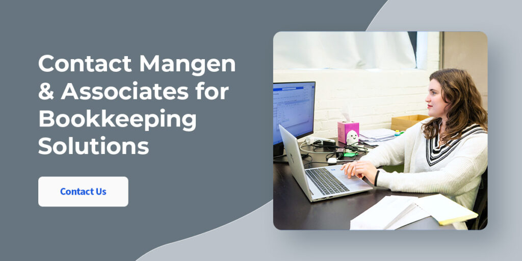 Contact Mangen & Associates for Bookkeeping Solutions